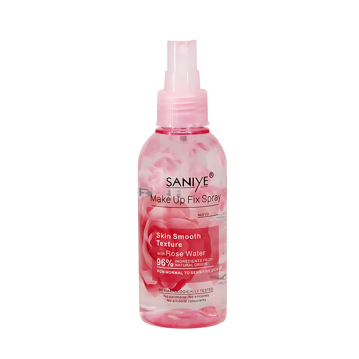Fijador de Maquillaje Agua de Rosas Saniye