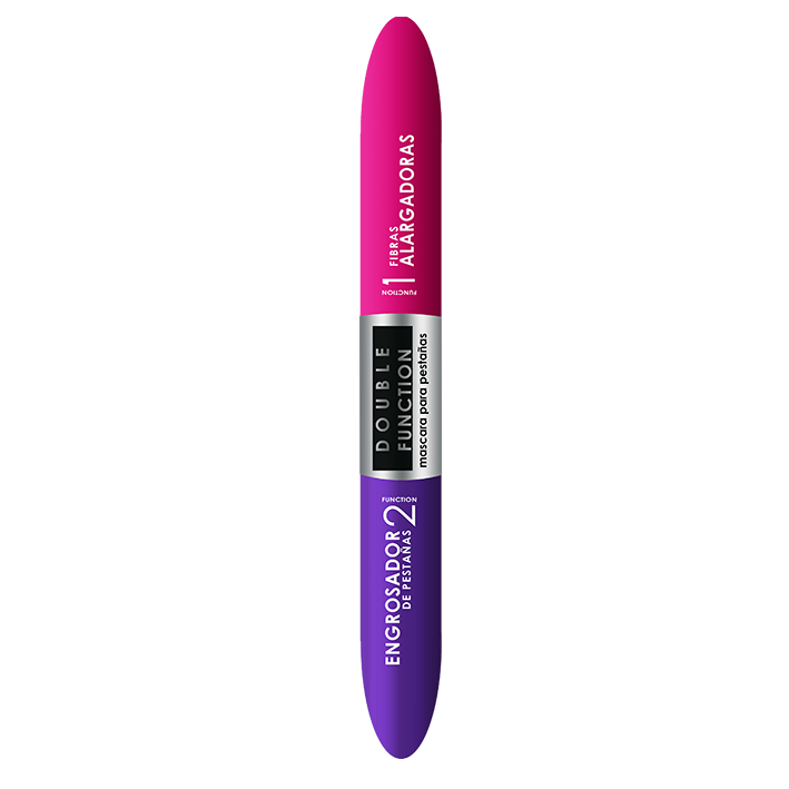 Rímel Duo Bella Doble Función (rosa-morado)