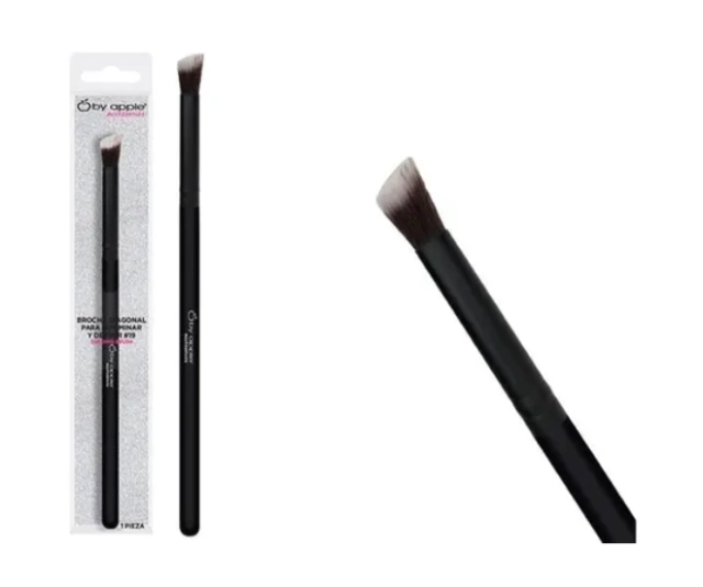 Brocha Diagonal para Difuminar Y Definir #19 By Apple