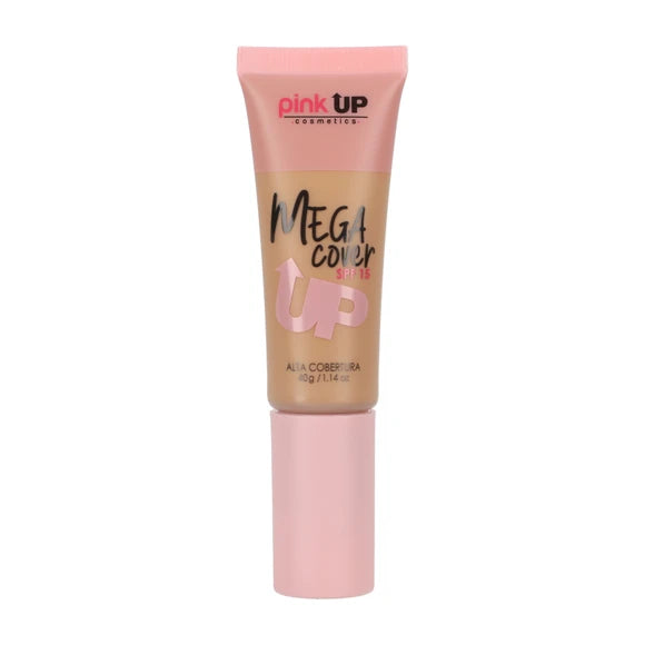 Base Líquida Mega Cover Pink Up