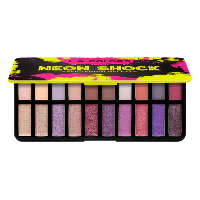 Paletas de Sombras Neon Shock de L.A. Colors