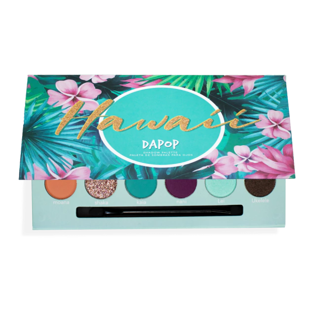 Paleta de Sombras "Hawaii" Dapop