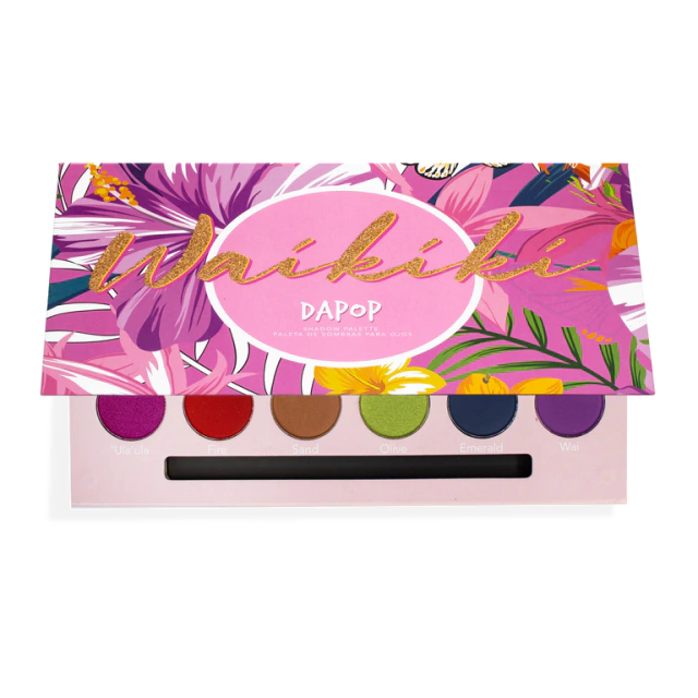 Paleta de Sombras "Waikiki" Dapop