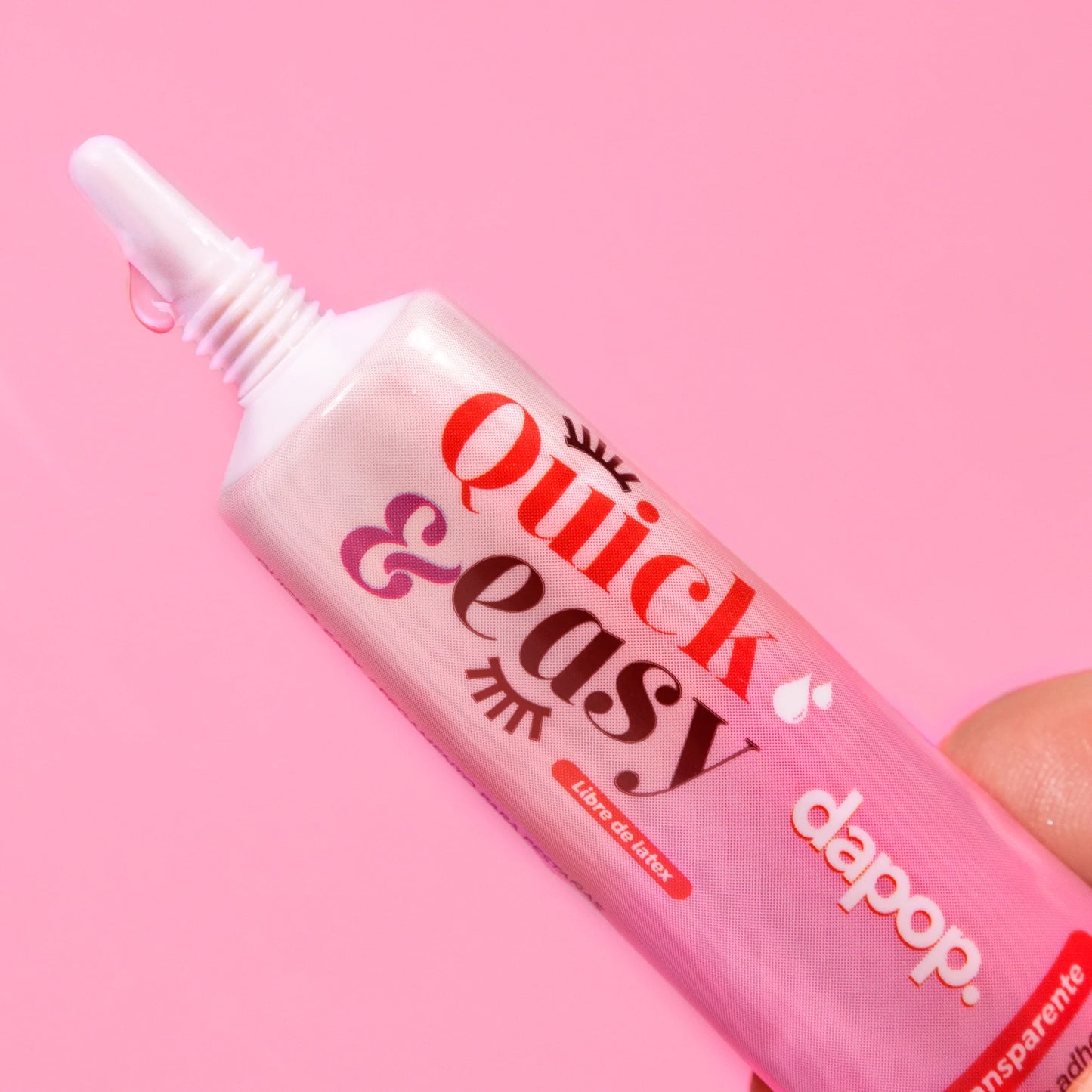 Pegamento Para Pestañas (Transparente) Quick & Easy Dapop