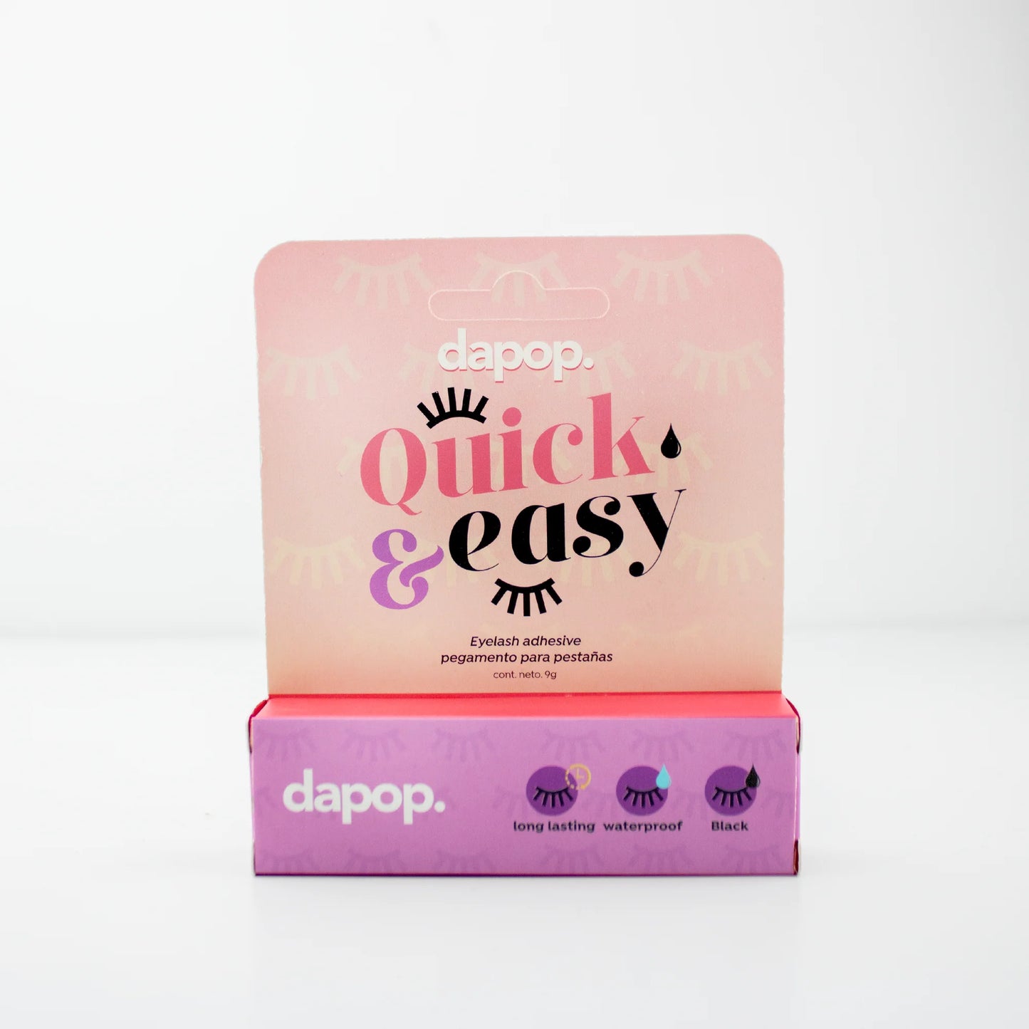Pegamento Para Pestañas (Negro) Quick & Easy Dapop