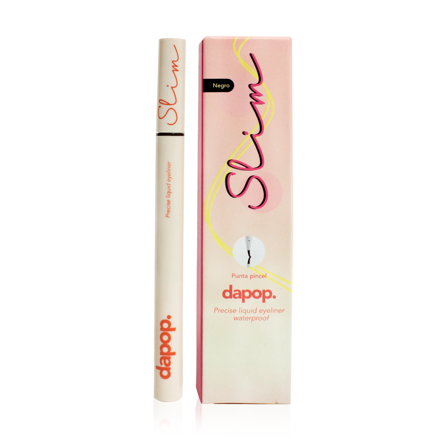 Plumín Delineador Negro Slim a Prueba de Agua Dapop