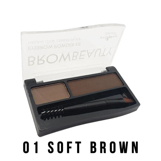 BrowBeauty Kit de polvos para cejas Italia Deluxe