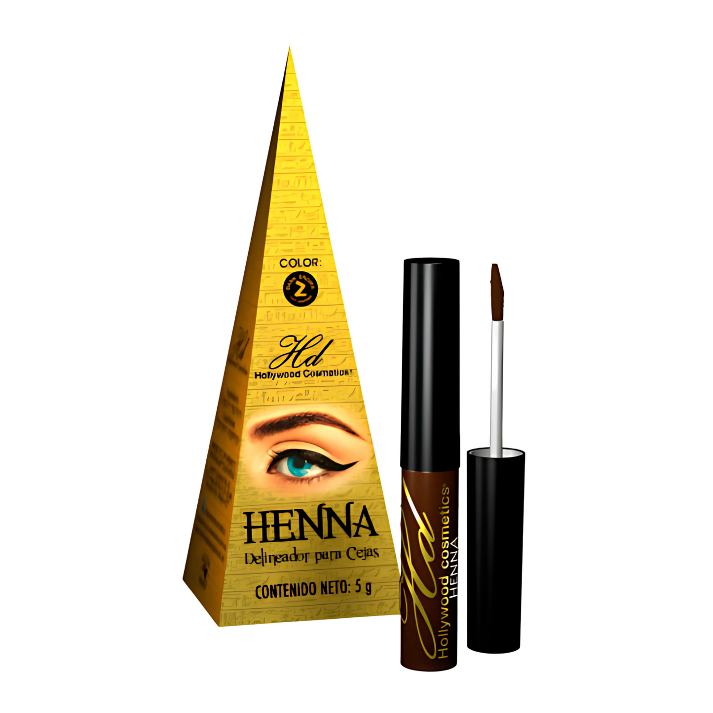 Delineador De Cejas Henna Hollywood Cosmetics