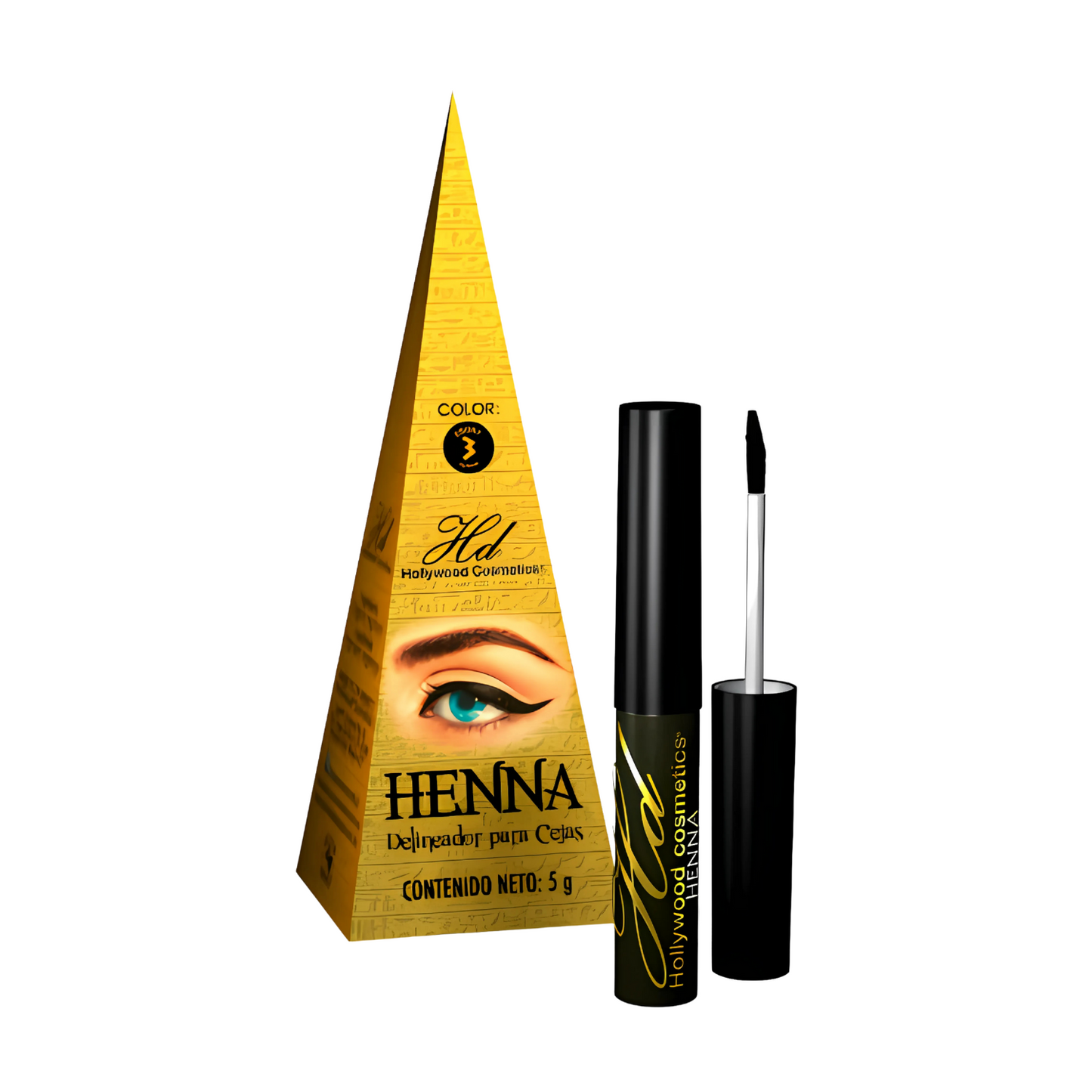 Delineador De Cejas Henna Hollywood Cosmetics