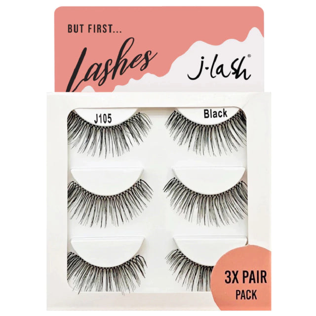Kit 3 Pares De Pestañas Postizas J Lash