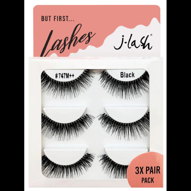 Kit 3 Pares De Pestañas Postizas J Lash