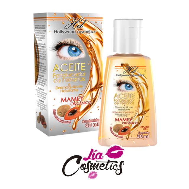 Aceite Fortalecedor/desmaquillante De Pestañas Hollywood