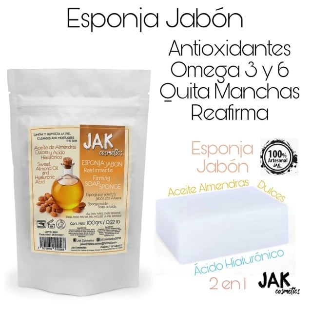 Esponja Jabón 2 En 1 JAK