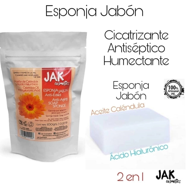 Esponja Jabón 2 En 1 JAK