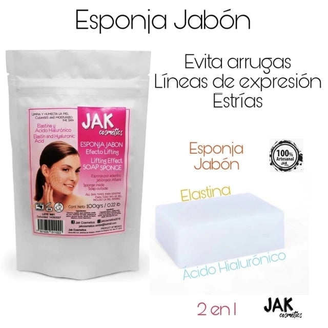 Esponja Jabón 2 En 1 JAK