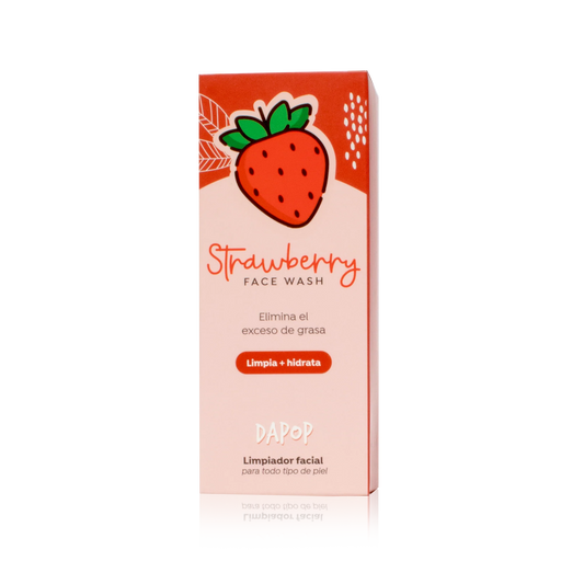 Gel Limpiador De Rostro Fresa Dapop