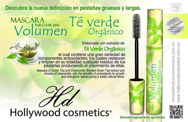 Rímel Con Extracto De Té Verde