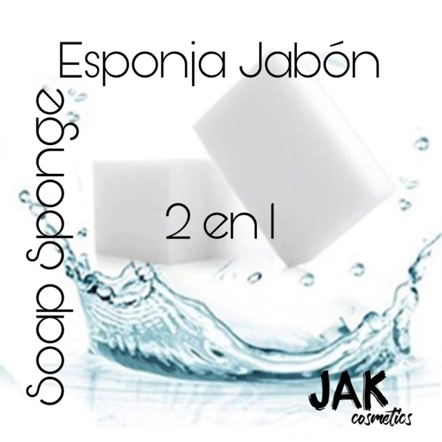 Esponja Jabón 2 En 1 JAK