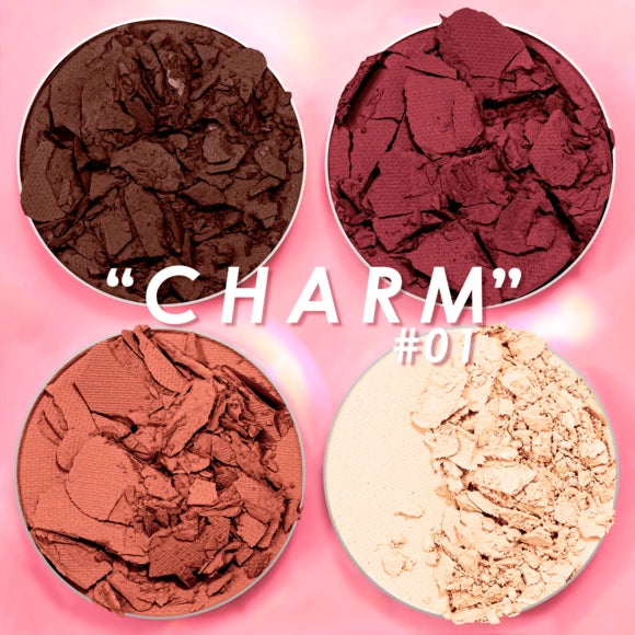 Cuarteto De Sombras Intensity Glam Pink Up