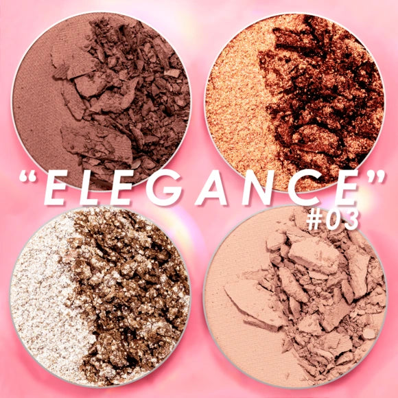 Cuarteto De Sombras Intensity Glam Pink Up