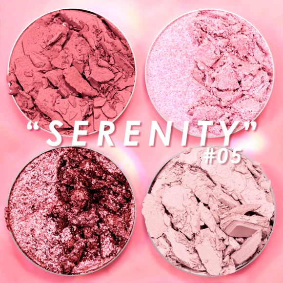 Cuarteto De Sombras Intensity Glam Pink Up
