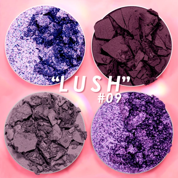 Cuarteto De Sombras Intensity Glam Pink Up