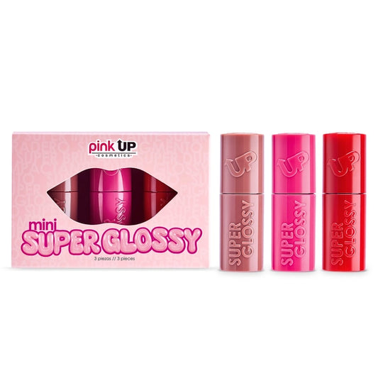 Kit Mini Super Glossy Pink Up