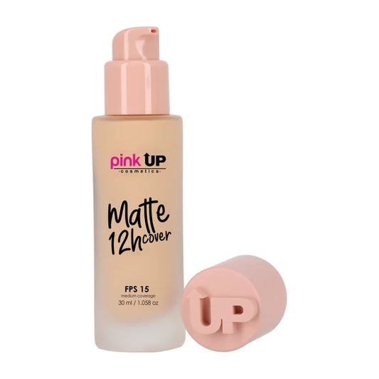 Maquillaje Líquido Pink Up Matte 12 hrs