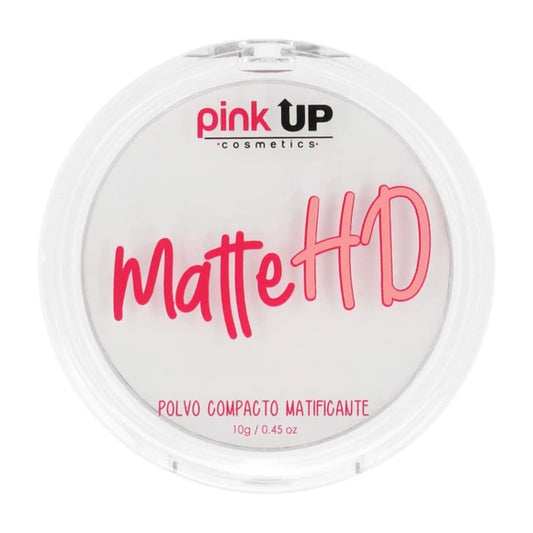 Polvo Traslucido Compacto Matte HD Pink Up