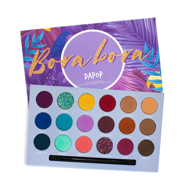 Paleta de Sombras "Bora Bora" Dapop