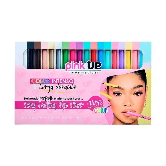 Caja PR Long Lasting Eye Liner Colección Pink UP