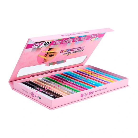 Caja PR Long Lasting Eye Liner Colección Pink UP
