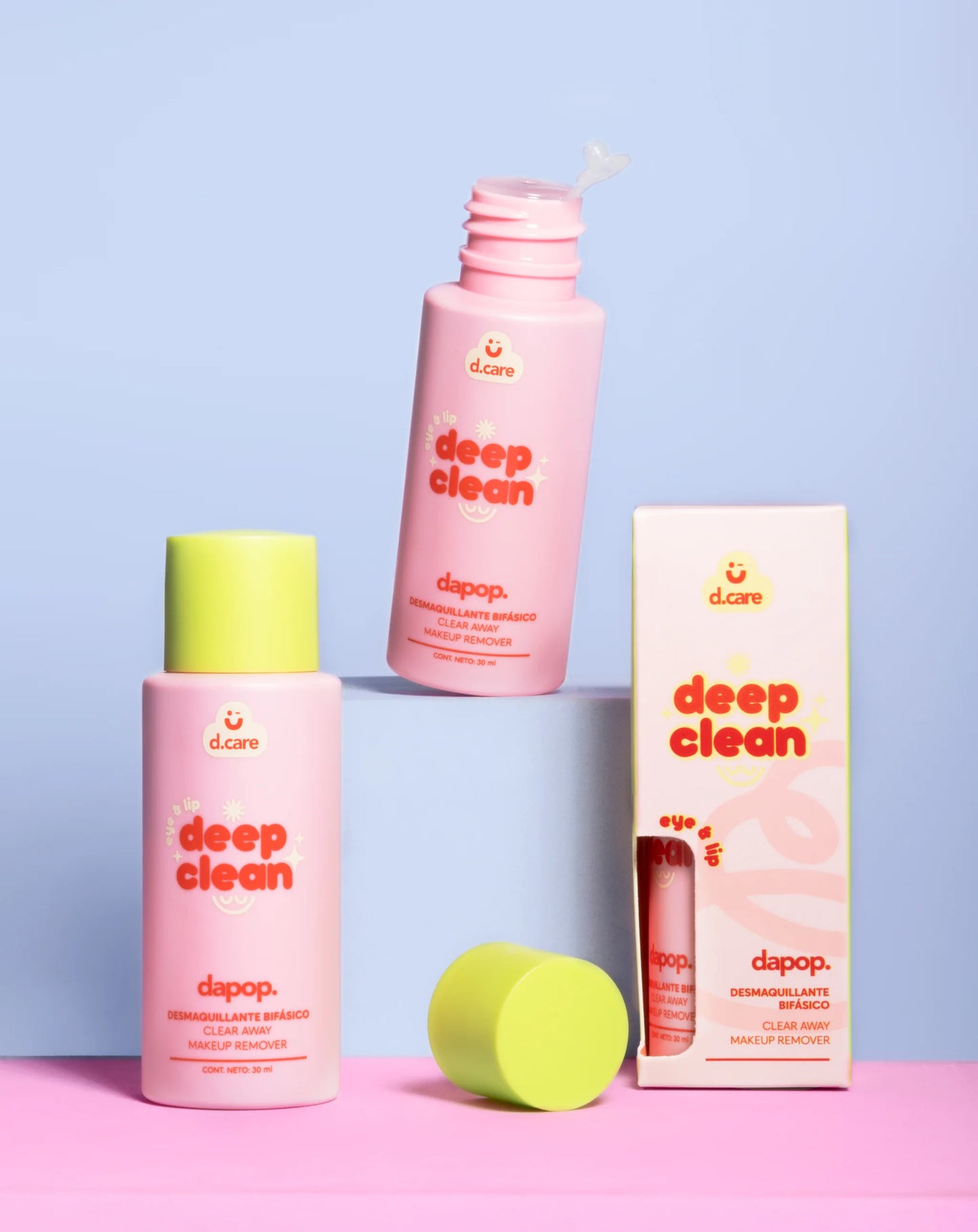Desmaquillante Bifásico Deep Clean Dapop