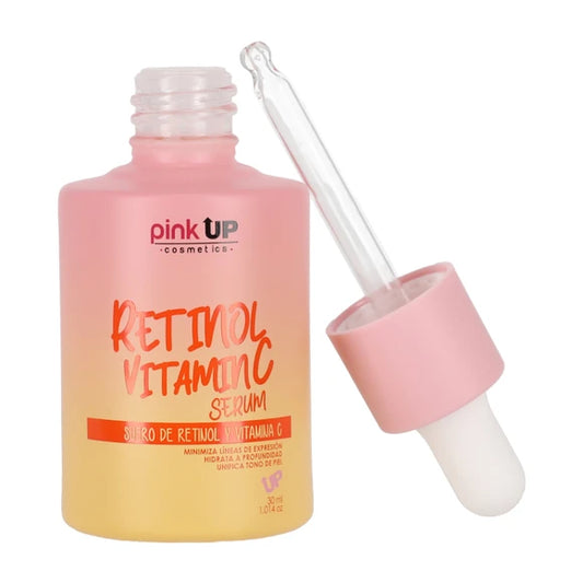 Serúm de Retinol y Vitamina C Pink Up